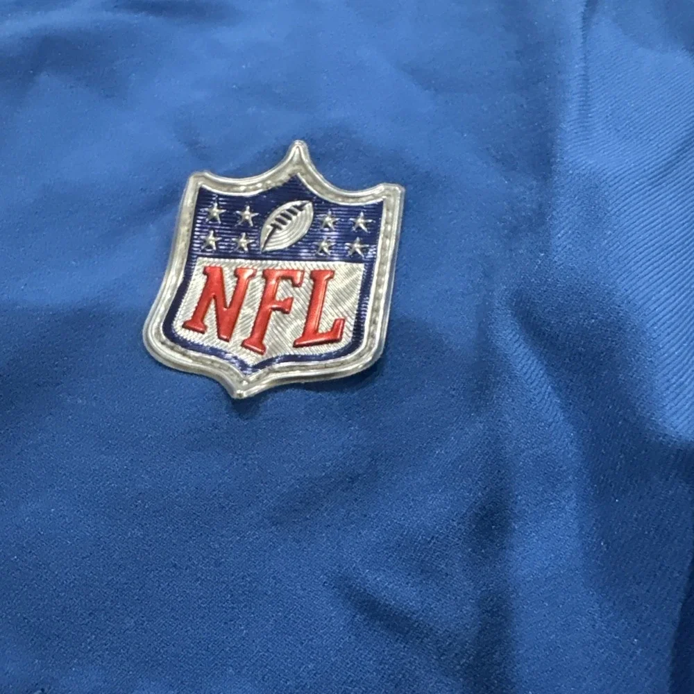 2017 Detroit Lions NFL Game Issued Worn Blue Pants Nike DRI-FIT Size 36 Long